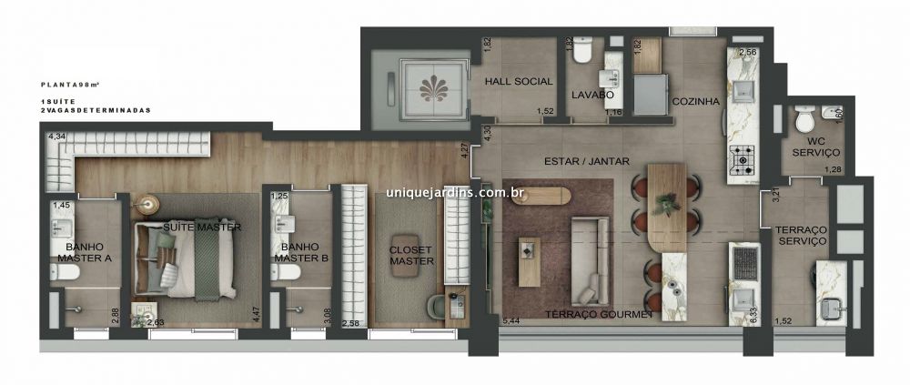 Apartamento à venda na Rua Mário AmaralParaíso - 131743-19.jpg