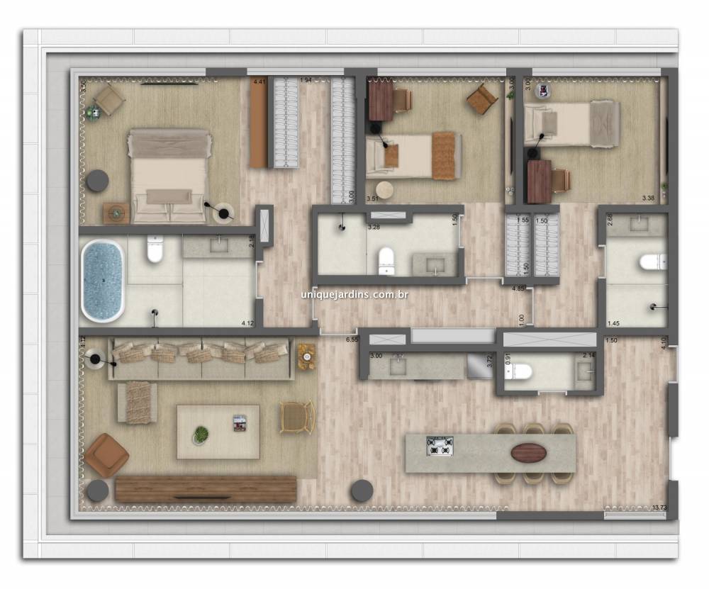 Apartamento à venda na Rua Doutor Renato Paes de BarrosItaim Bibi - apartamento-itaim-bibi-sao-paulo-145326-19.jpg