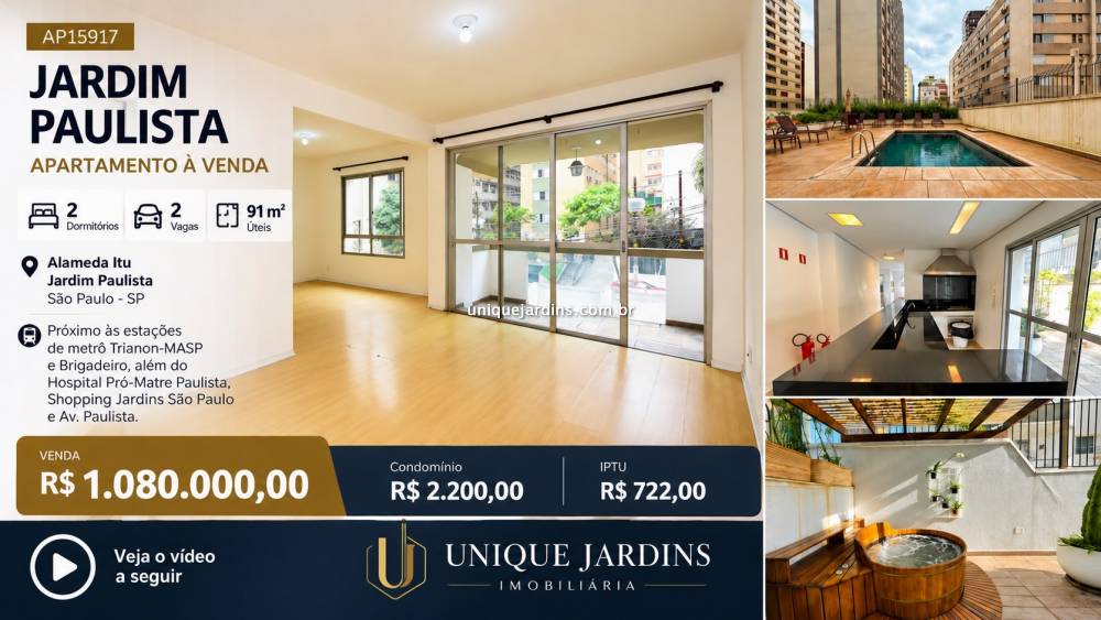 Apartamento Código AP15917